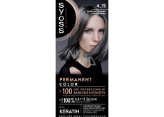 Syoss barva na vlasy, 4-15 Popelavý Chrom