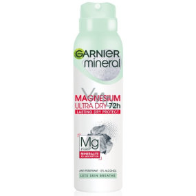 Garnier Mineral Magnesium Ultra Dry 72h antiperspirant deodorant sprej pro ženy 150 ml