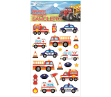 Samolepki plastyczne Środki transportu 10,5 x 19 cm