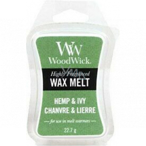 WoodWick Hemp & Ivy - Konopí a břečťan vonný vosk do aromalampy 22.7 g WoodWick Hemp & Ivy - Konopí a břečťan vonný vosk do aromalampy 22.7 g
