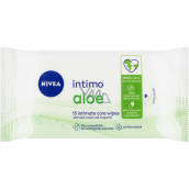 Nivea Intimo Aloe Chusteczki do higieny intymnej, 15 szt.
