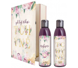 Bohemia Gifts Teściowa żel pod prysznic 200 ml + szampon do włosów 200 ml, książka kosmetyczna zestaw
