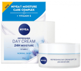 Nivea 24h Moisture SPF15 krem nawilżający do twarzy dla skóry normalnej i mieszanej 50 ml