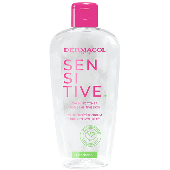 Dermacol Sensitive łagodzący tonik do twarzy dla skóry wrażliwej 200 ml