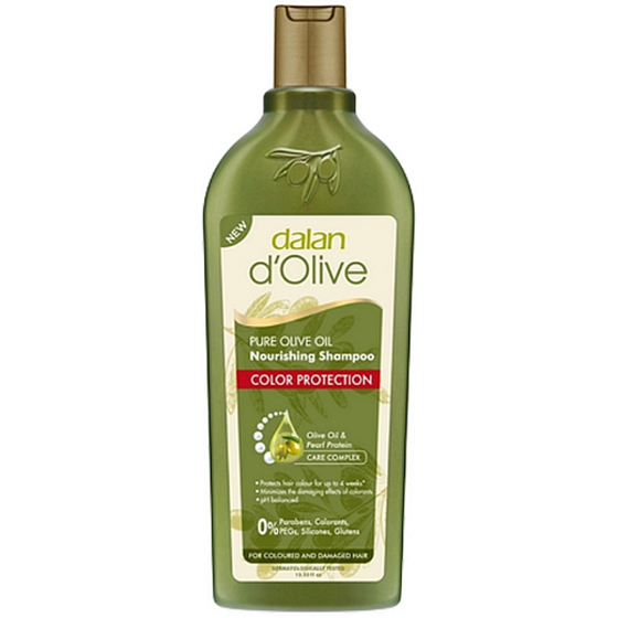 Dalan d Olive Color Protection s olivovým olejem šampon na barvené vlasy 400 ml
