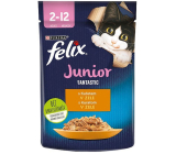 Felix Fantastic Junior saszetka kurczak w sosie, karma kompletna dla kociąt do 1 roku 85 g
