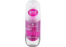 Essence Glossy Jelly lak na nehty s aplikátorem a vysokým leskem 01 Summer Splash 8 ml