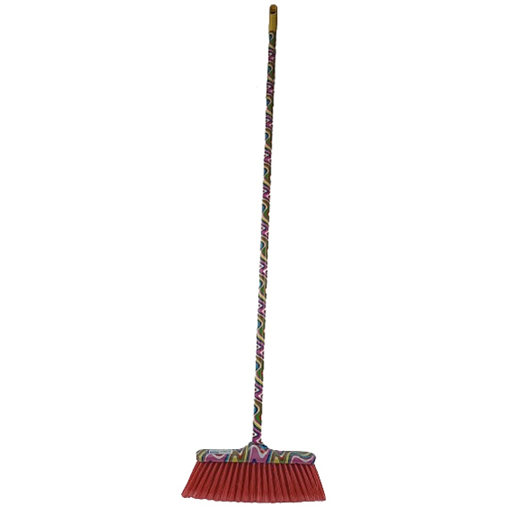 Clanax Paski Miotła z trzonkiem 120 cm