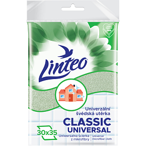 Linteo Classic szwedzka ściereczka, 30 × 35 cm, gramatura 205 g/m²