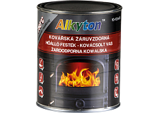 Dupli-Color Alkyton farba ognioodporna do 750 °C, kowalska czarna, 750 ml