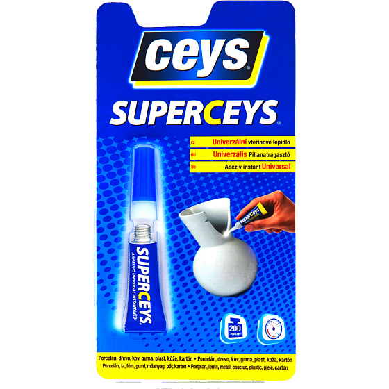 Ceys Superceys uniwersalne klej błyskawiczny, 3 g