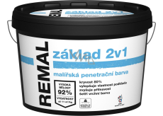 REMAL základ 2v1 malířská penetrační barva, 5 kg