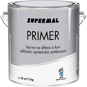Supermal Primer S2000 0840 czerwono-brązowy, 7 kg