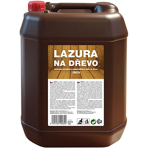 Lazura na drewno, orzech, 10 l