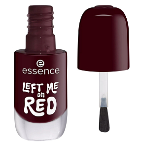 Essence lak na nehty Gel nail Colour 12 LEFT ME on RED, 8 ml