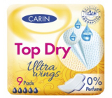 Carine Ultra Wings Top Dry wkładki intymne 9 sztuk