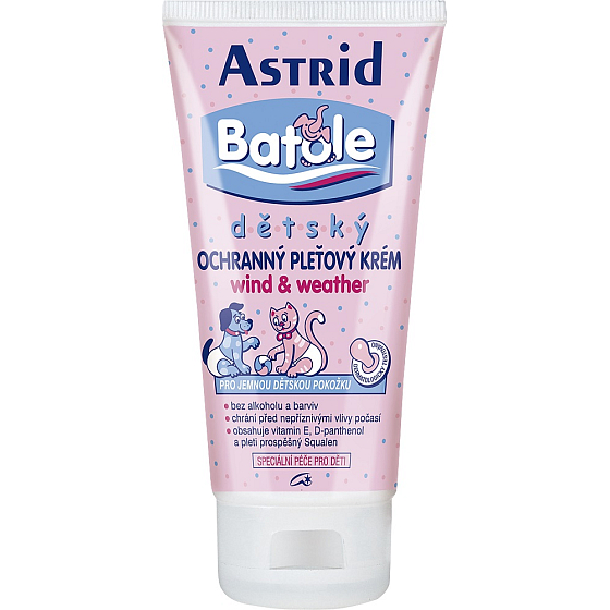 Astrid Batole Wind & Weather ochranný pleťový krém pro děti 75 ml
