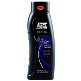 Right Guard Power Flash sprchový gel pro muže 400 ml