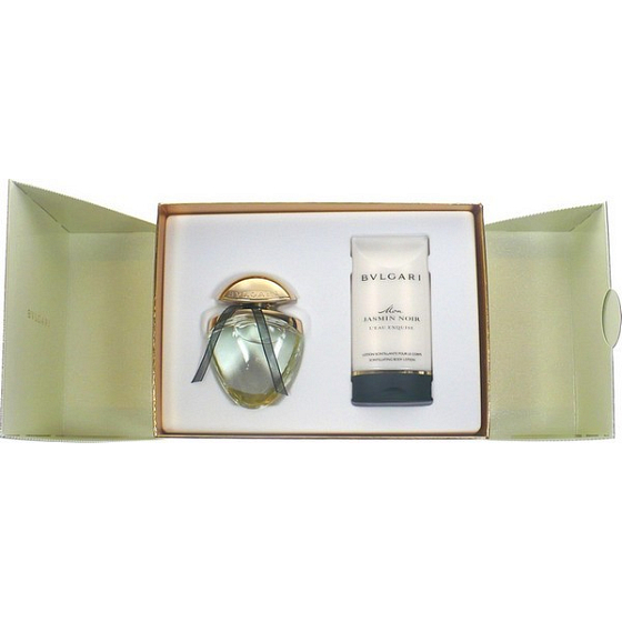 Bvlgari Mon Jasmin Noir L Eau Exquise toaletní voda 25 ml + tělové mléko 75 ml, dárková sada