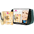 Dermacol Mega Lashes Super Volume řasenka černá 13 ml + Hyaluron Therapy 3D maska na oči 6 x 6 g + taštička, kosmetická sada