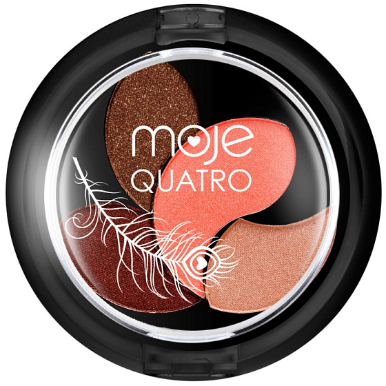 Moje Quatro Hedvábně jemné oční stíny 05 4 g
