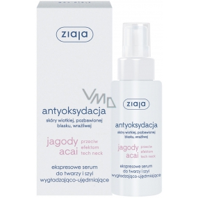 Ziaja Acai Berry wygładzające serum do twarzy i szyi 50 ml