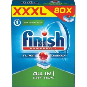 Finish All in 1 Deep Clean tablety do myčky 80 kusů Finish All in 1 Deep Clean tablety do myčky 80 kusů