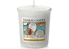 Yankee Candle Coconut Splash - Kokosowe oświetlenie zapachowa świeczka votivna 49 g