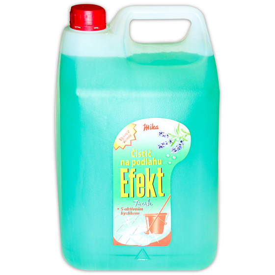 Mika Efekt Fresh čistič na podlahu s aktivním kyslíkem 5 l