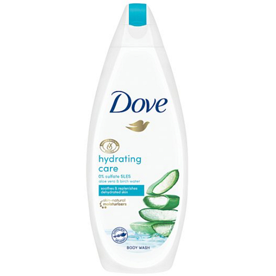 Dove Hydrating Care żel pod prysznic z aloesem i wodą różaną 250 ml