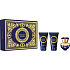 Versace Dylan Blue pour Femme parfémovaná voda pro ženy 50 ml + tělové mléko 50 ml + sprchový gel 50 ml, dárková sada