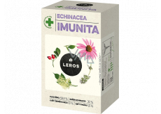Leros Echinacea odporność ziołowa mieszanka z echinaceą i dziką różą, które wspierają naturalną odporność organizmu 20 x 1,5 g