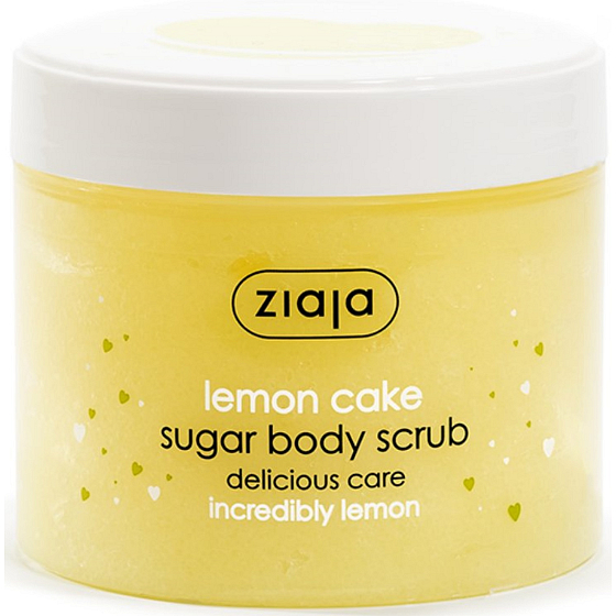 Ziaja Lemon Cake cukrový tělový peeling 300 ml