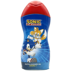 Jeżyk Sonic 2w1 płyn do kąpieli i żel pod prysznic dla dzieci 300 ml
