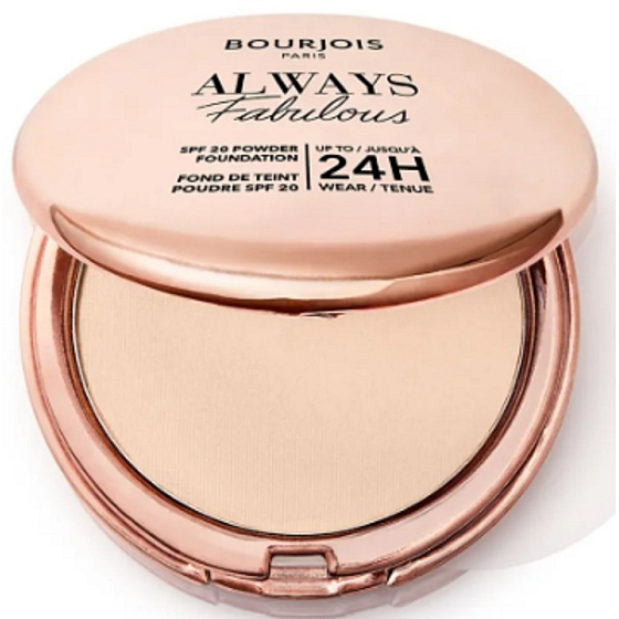 Bourjois Always Fabulous puder kompaktowy 100 Rose Ivory 7 g