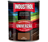 Industrol S2013 uniwersalny połysk wierzchnia farba na metal i drewno, 2210 okr ciemny, 750 ml