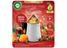 Air Wick Essential Mist Winter Punch & Spices - Zimní punč aroma difuzér komplet 20 ml