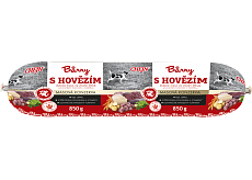 Barry puszka mięsna z wołowiną dla psów, 850 g