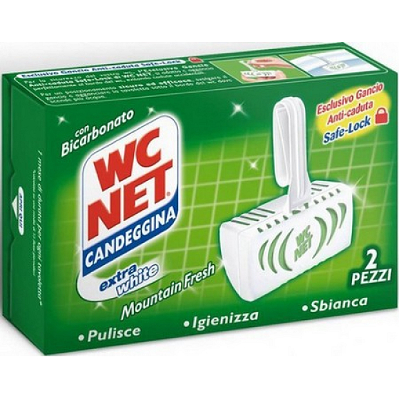 Wc Net Bleach Mountain Fresh aktivní přívěšek 2 x 40 g