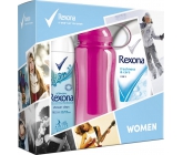 Rexona Freshness & Care sprchový gel 250 ml + Fresh Shower Clean deodorant sprej 150 ml + sportovní láhev 500 ml, kosmetická sada