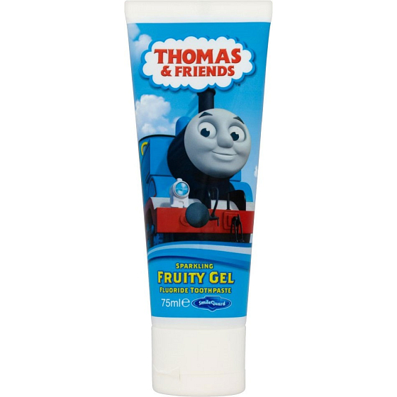 Thomas & Friends - Lokomotiva Tomáš Sparkling Fruity Gel zubní pasta 75 ml