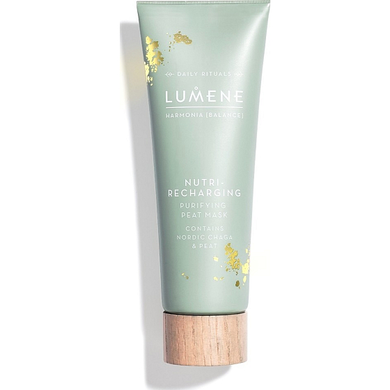 Lumene Harmonia Nutri-Recharging Purifying Peat Čisticí rašelinová maska zklidňuje, navrací ztracenou rovnováhu 75 ml