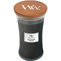 WoodWick Black Peppercorn - Černé zrnko pepře vonná svíčka s dřevěným knotem a víčkem sklo velká 609 g