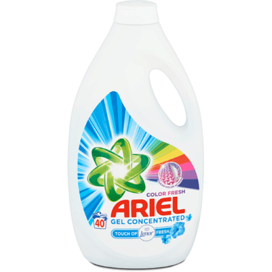 Ariel Touch of Lenor Fresh tekutý prací gel 40 dávek 2,2 l