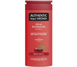 Authentic Toya Aroma Czarna Wiśnia aromatyczny żel pod prysznic 400 ml