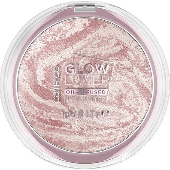 Catrice Glow Lover Oil-Infused Highlighter rozjasňovač 010 Glowing Peony 8 g