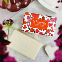 English Soap For The One I Love Roses in Bloom - Rozkwitłe róże naturalnie perfumowane mydło toaletowe z masłem shea 190 g