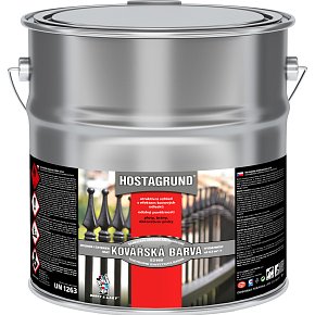 HOSTAGRUND kovářská barva S2160K, 0950 kovářská čerň, 9 l