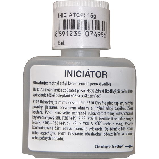 Epolex 109 inicjator do poliestru, utwardzacz do poliestrowych mas uszczelniających, 15 g