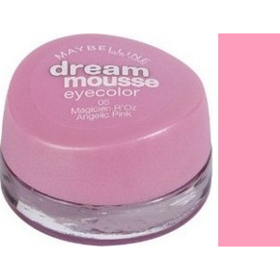 Maybelline Dream Mousse Eyecolor pěnové oční stíny 05 Angelic Pink 3 g
